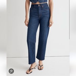 Madewell Perfect Vintage Wide Leg Jean in Chartwood Wash